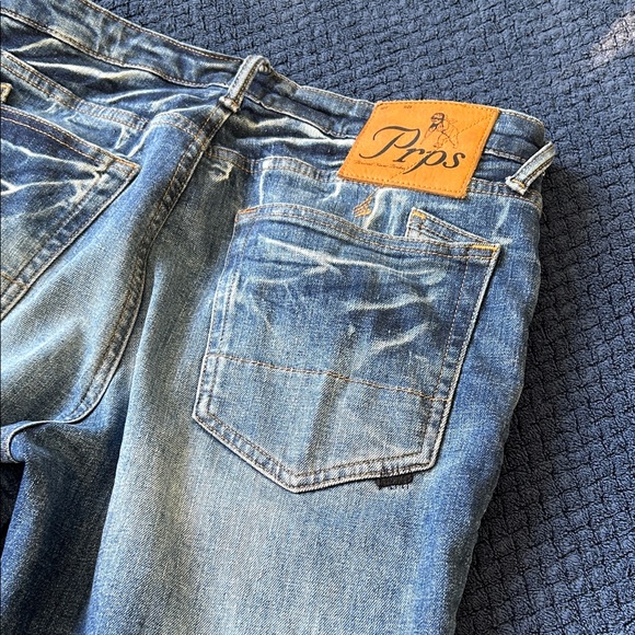 PRPS Blue Distressed Slim Jeans - Picture 15 of 15